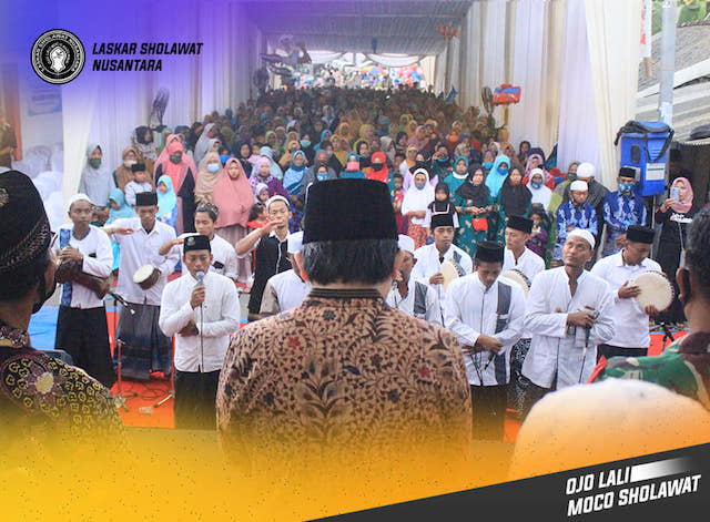 Apel Sholawat di Ponpes Nurul Chotib Al Qodiri 4 Bersama Presiden Laskar Sholawat Nusantara